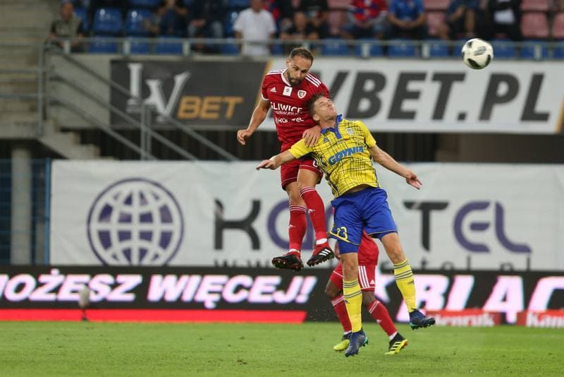 Football. Lotto Ekstraklasa. Piast Gliwice - Arka Gdynia. 15.09.2018