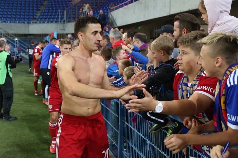Football. Lotto Ekstraklasa. Piast Gliwice - Arka Gdynia. 15.09.2018