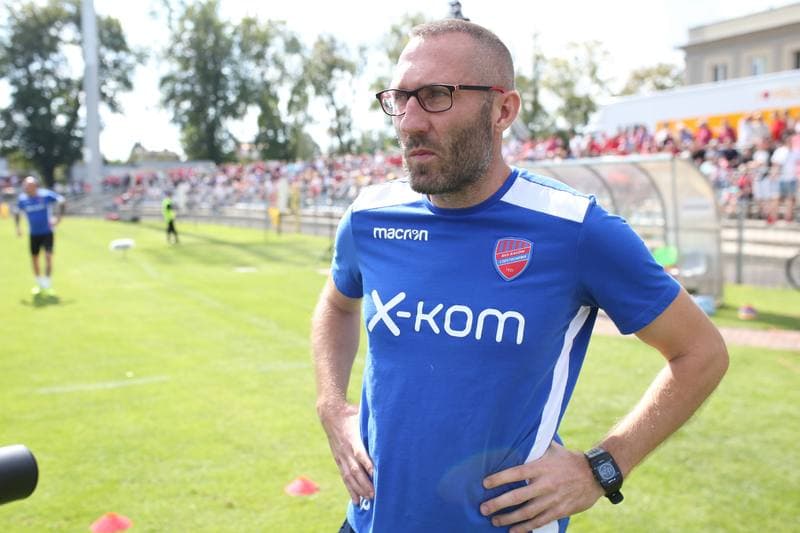Football. Fortuna I Liga. Rakow Czestochowa - Stal Mielec. 16.09.2018