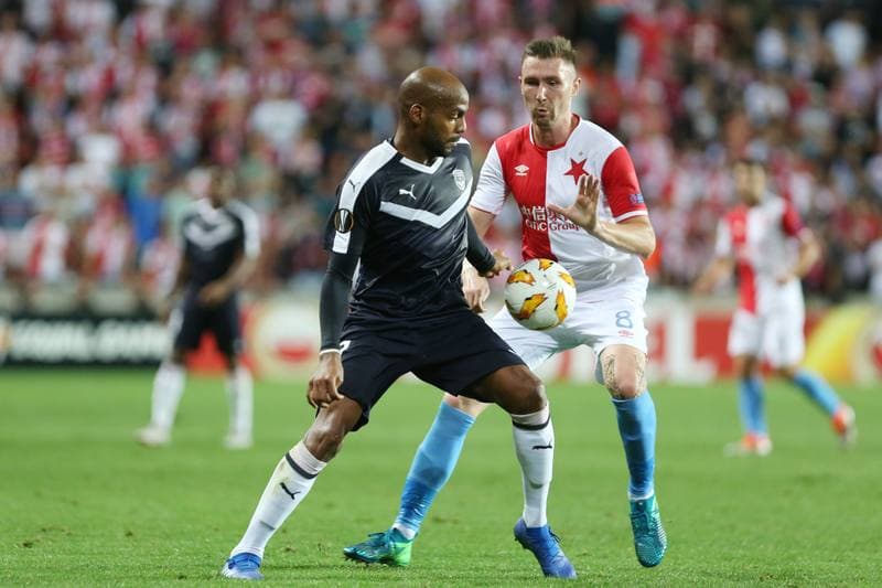 Football. UEFA Europa League. Slavia Prague - Girondins Bordeaux. 20.09.2018