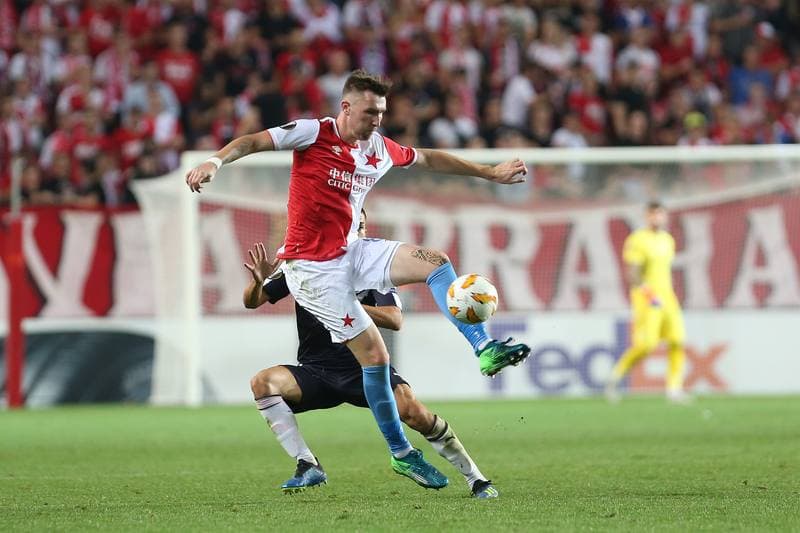 Football. UEFA Europa League. Slavia Prague - Girondins Bordeaux. 20.09.2018
