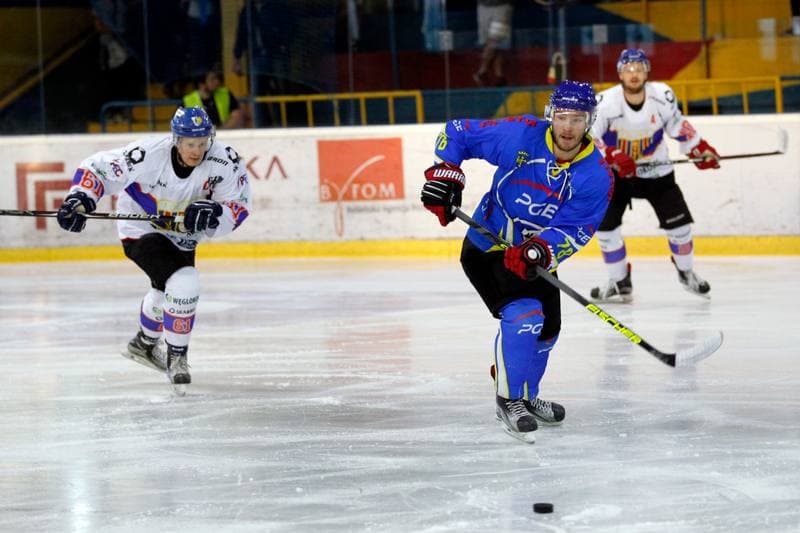Ice Hockey. Polska Hokej Liga. Weglokoks Kraj Polonia Bytom - PGE Orlik Opole. 21.09.2018