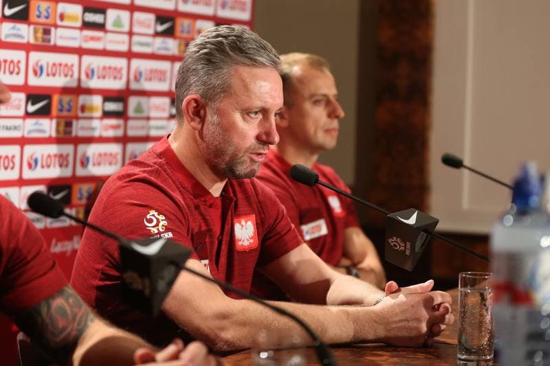 Football. Poland national team. Press Conference. 08.10.2018