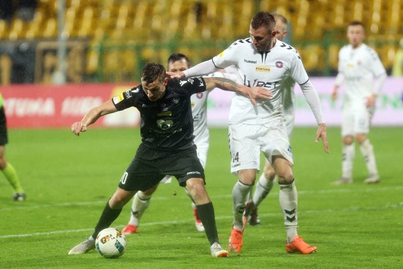 Football. Fortuna I Liga. GKS Katowice - Garbarnia Krakow. 23.10.2018