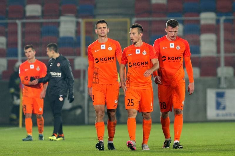 Football. Lotto Ekstraklasa. Gornik Zabrze - Zaglebie Lubin. 28.10.2018