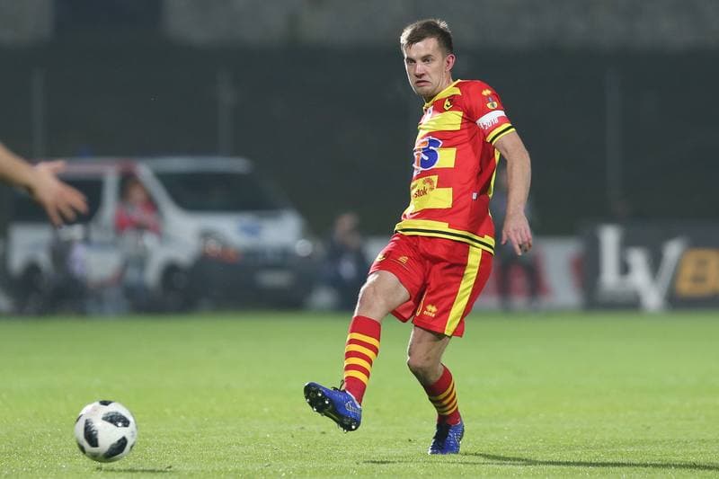 Football. Lotto Ekstraklasa. Zaglebie Sosnowiec - Jagiellonia Bialystok. 05.11.2018