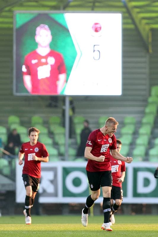 Football. Fortuna:Liga. MFK Karvina - Sparta Prague. 10.11.2018