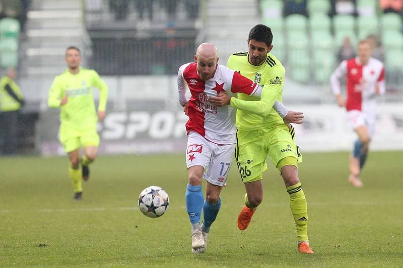 Football. Fortuna:Liga. MFK Karvina - Slavia Prague. 24.11.2018