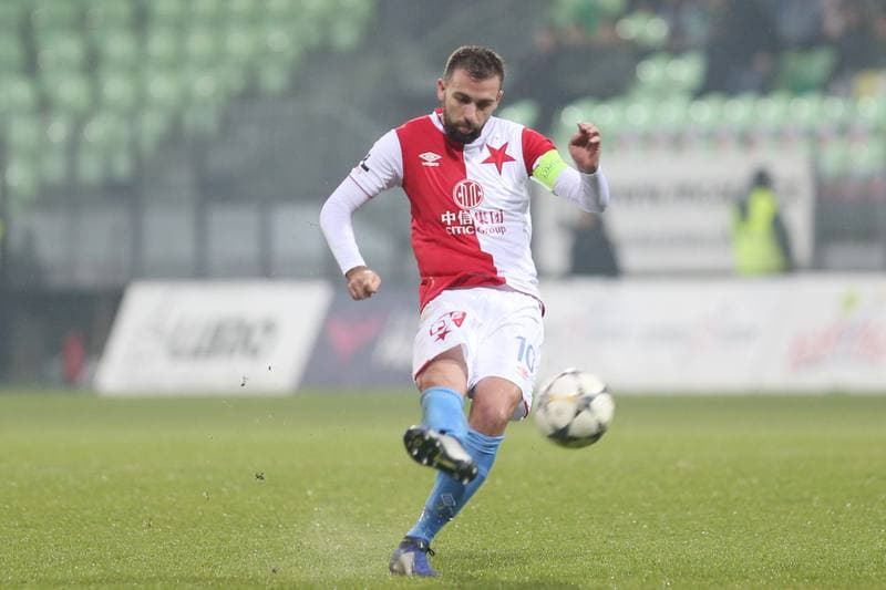 Football. Fortuna:Liga. MFK Karvina - Slavia Prague. 24.11.2018