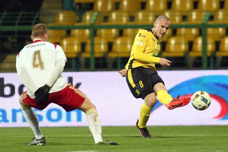 Football. Fortuna I Liga. GKS Katowice - LKS Lodz. 28.11.2018