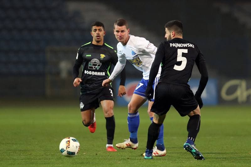 Football. II Liga. Ruch Chorzow - Gornik Leczna. 01.12.2018