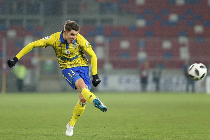 Football. Lotto Ekstraklasa. Gornik Zabrze - Arka Gdynia. 15.12.2018