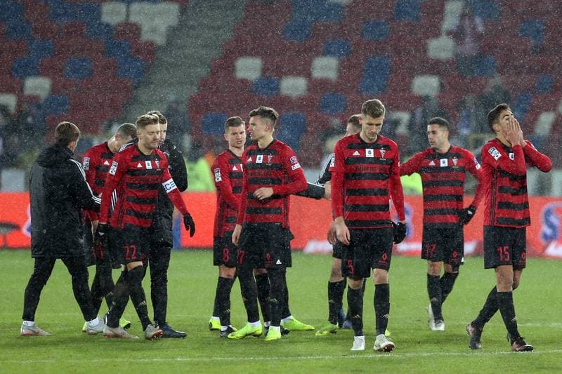 Football. Lotto Ekstraklasa. Gornik Zabrze - Arka Gdynia. 15.12.2018