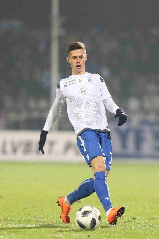 Football. Lotto Ekstraklasa. Zaglebie Sosnowiec - Lech Poznan. 16.12.2018