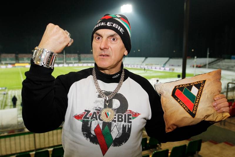 Football. Lotto Ekstraklasa. Zaglebie Sosnowiec - Lech Poznan. 16.12.2018
