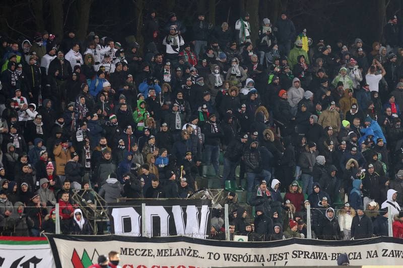 Football. Lotto Ekstraklasa. Zaglebie Sosnowiec - Legia Warsaw. 20.12.2018