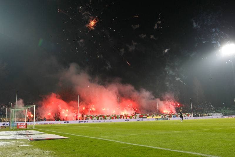 Football. Lotto Ekstraklasa. Zaglebie Sosnowiec - Legia Warsaw. 20.12.2018