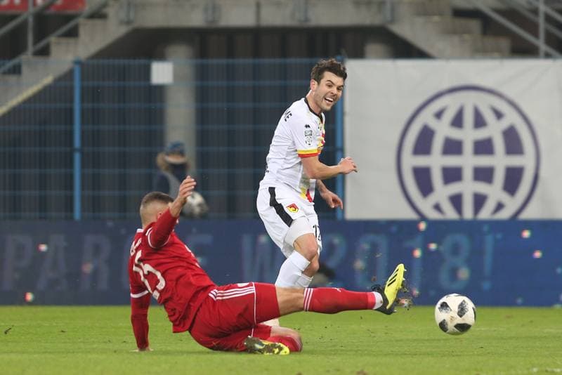 Football. Lotto Ekstraklasa. Piast Gliwice - Jagiellonia Bialystok. 21.12.2018