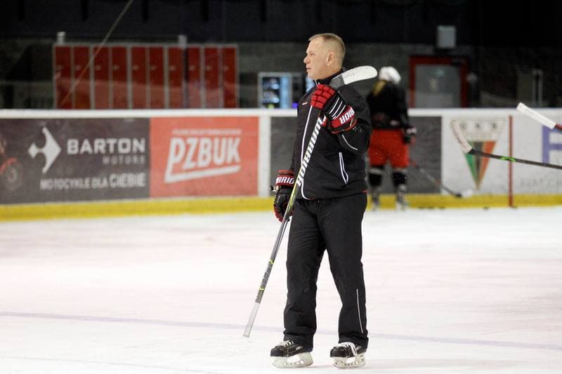Ice Hockey. Poland national team. Training. 28.12.2018