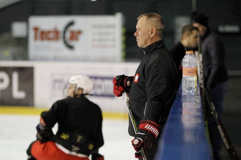 Ice Hockey. Poland national team. Training. 28.12.2018