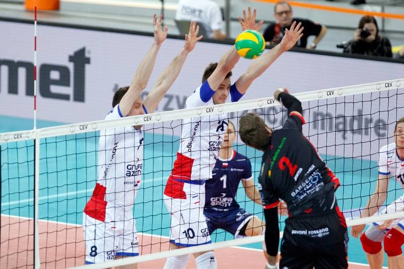 Volleyball. CEV Champions League. ZAKSA Kedzierzyn-Kozle - Cucine Lube Civitanova. 15.01.2019