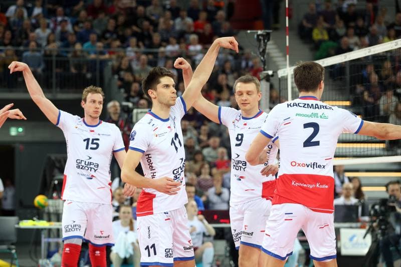 Volleyball. CEV Champions League. ZAKSA Kedzierzyn-Kozle - Cucine Lube Civitanova. 15.01.2019