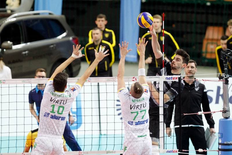 Volleyball. PlusLiga. GKS Katowice - Aluron Virtu Warta Zawiercie. 16.01.2019