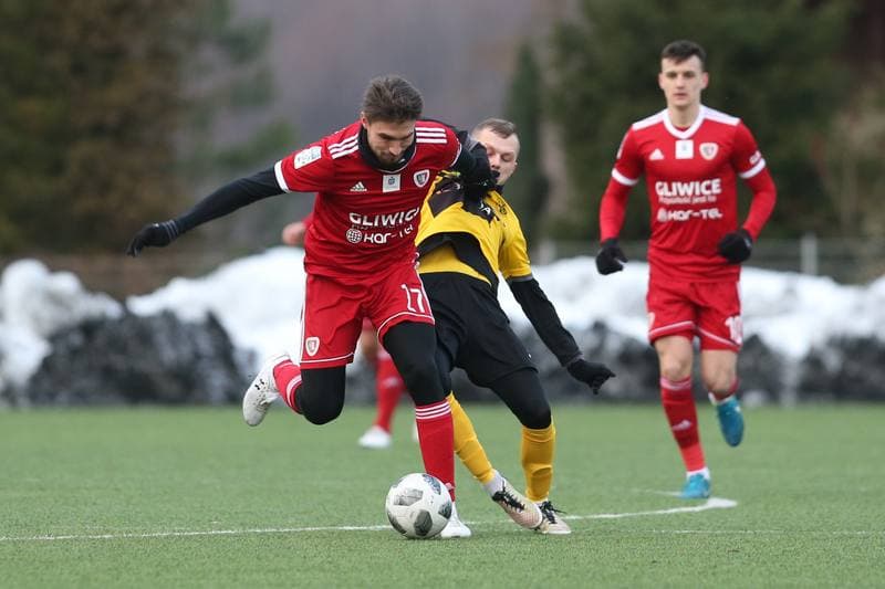 Football. Sparing. Piast Gliwice - GKS 1962 Jastrzebie. 18.01.2019
