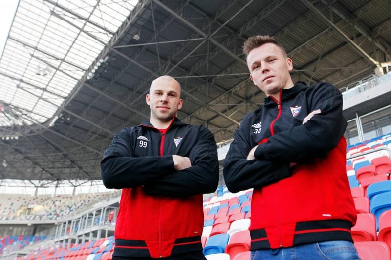 Football. Gornik Zabrze. Press Conference. 22.01.2019