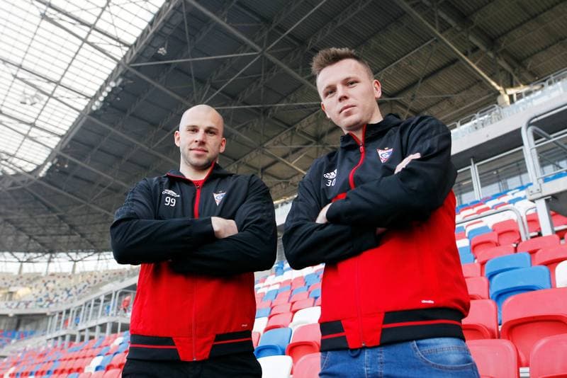 Football. Gornik Zabrze. Press Conference. 22.01.2019