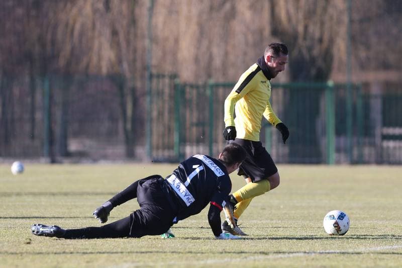 Football. Sparing. GKS Katowice - KS Polkowice. 22.02.2019