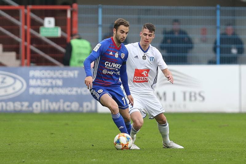 Football. Lotto Ekstraklasa. Piast Gliwice - Wisla Plock. 03.04.2019