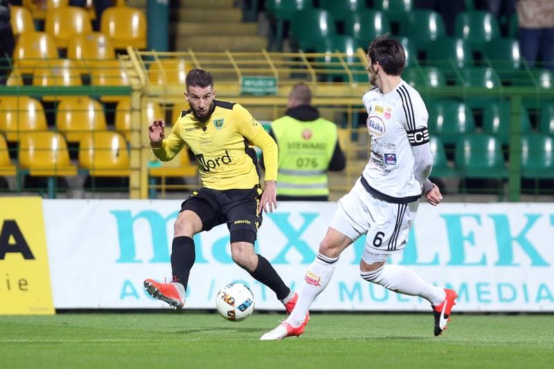 Football. Fortuna I Liga. GKS Katowice - Chojniczanka Chojnice. 03.04.2019