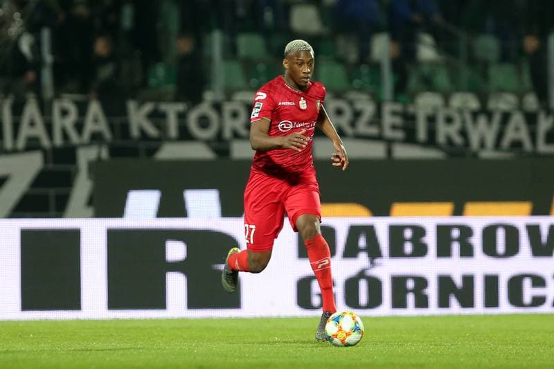 Football. Lotto Ekstraklasa. Zaglebie Sosnowiec - Wisla Krakow. 03.04.2019