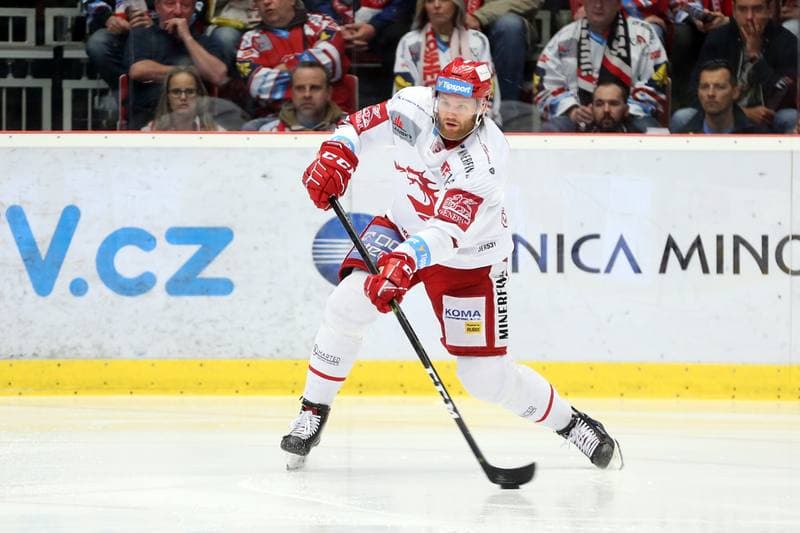 Ice Hockey. Tipsport Extraliga. Ocelari Trinec - Skoda Plzen. 04.04.2019