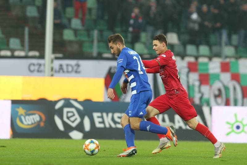 Football. Lotto Ekstraklasa. Zaglebie Sosnowiec - Wisla Plock. 13.04.2019