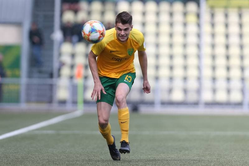 Football. Fortuna Liga. MSK Zilina - Slovan Bratislava. 14.04.2019