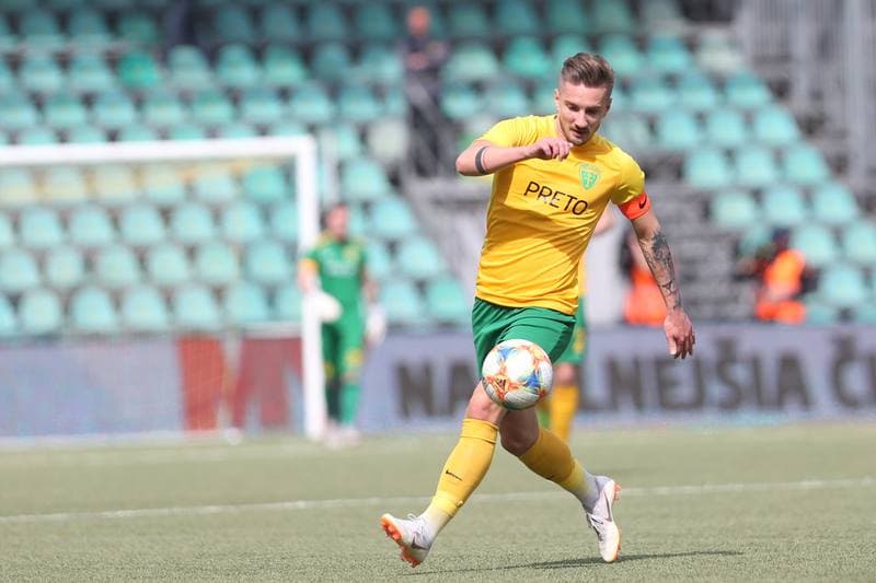 Football. Fortuna Liga. MSK Zilina - Slovan Bratislava. 14.04.2019