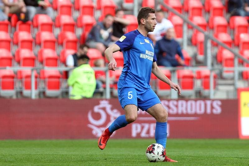 Football. Fortuna I Liga. GKS Tychy - Puszcza Niepolomice. 20.04.2019