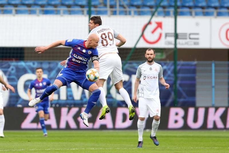 Football. Lotto Ekstraklasa. Piast Gliwice - Zaglebie Lubin. 23.04.2019