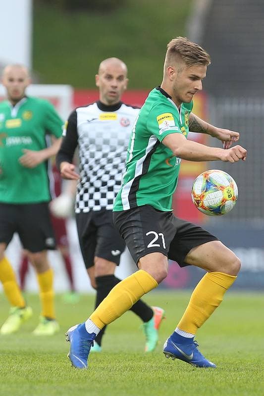 Football. Fortuna I Liga. GKS 1962 Jastrzebie - Bytovia Bytow. 24.04.2019