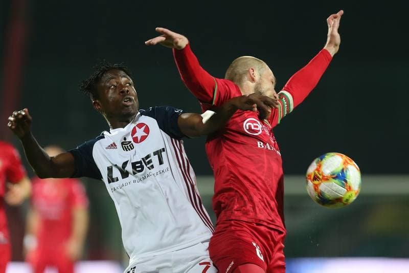 Football. Lotto Ekstraklasa. Zaglebie Sosnowiec - Wisla Krakow. 25.04.2019