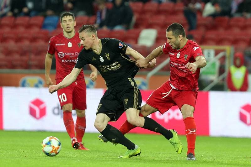 Football. Lotto Ekstraklasa. Gornik Zabrze - Zaglebie Sosnowiec. 29.04.2019