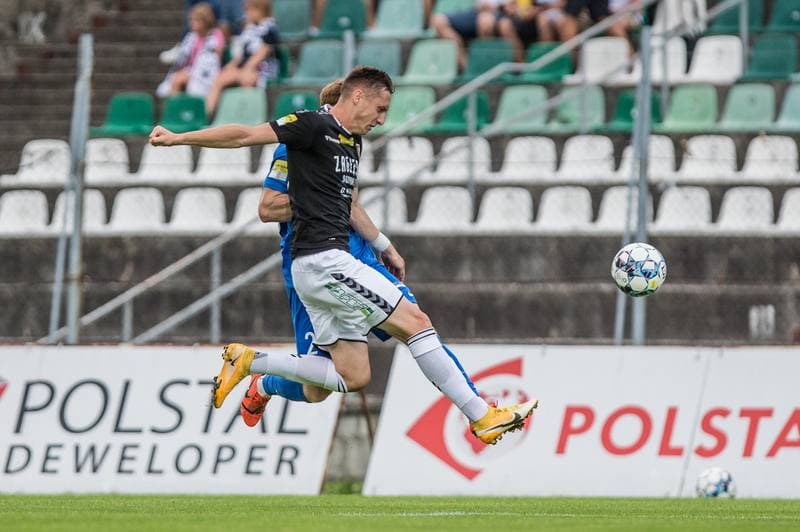 Football. Fortuna I Liga. Zaglebie Sosnowiec - Puszcza Niepolomice. 12.09.2021