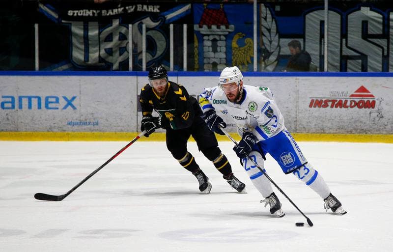 Ice Hockey. Polska Hokej Liga. Re-Plast Unia Oswiecim - GKS Katowice. 08.04.2022