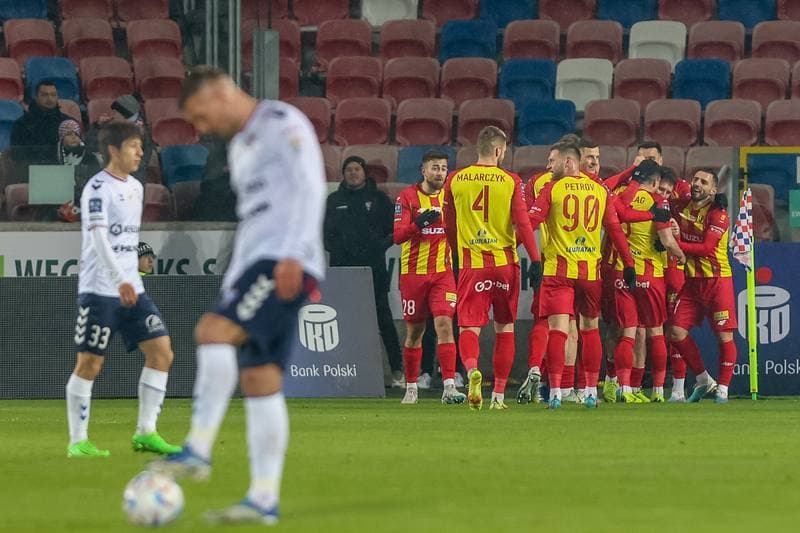 Football. PKO BP Ekstraklasa. Gornik Zabrze - Korona Kielce. 06.04.2023