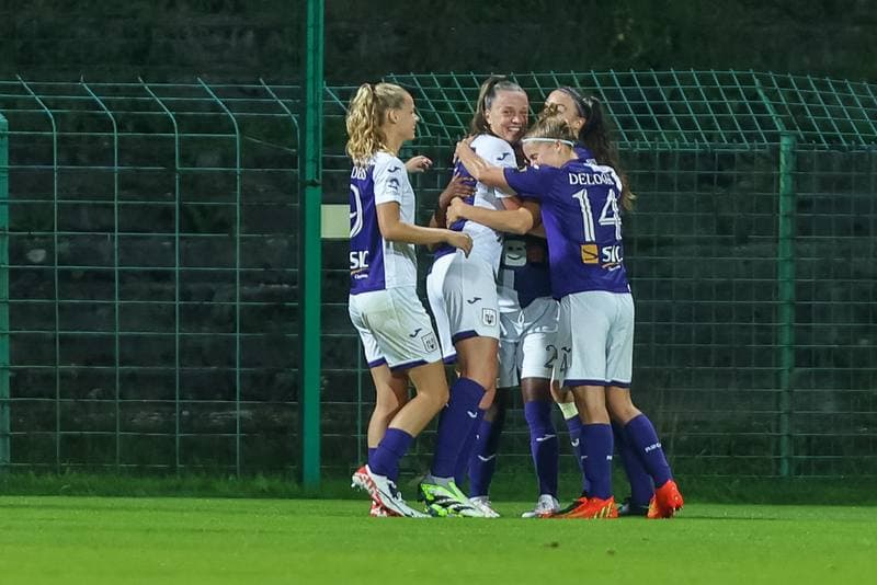 Football. UEFA Women's Champions League. GKS Katowice - RSC Anderlecht. 06.09.2023