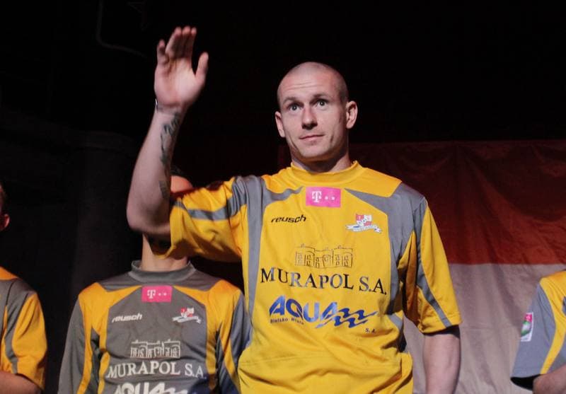 Football. Podbeskidzie Bielsko-Biala. Presentation. 15.02.2012