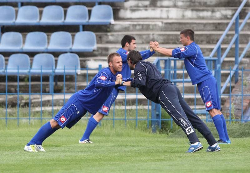 Football. Ruch Chorzow. Training. 12.06.2012