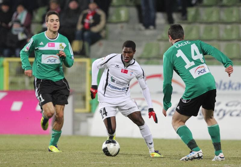 Football. T-Mobile Ekstraklasa. GKS Belchatow - Gornik Zabrze. 27.02.2012